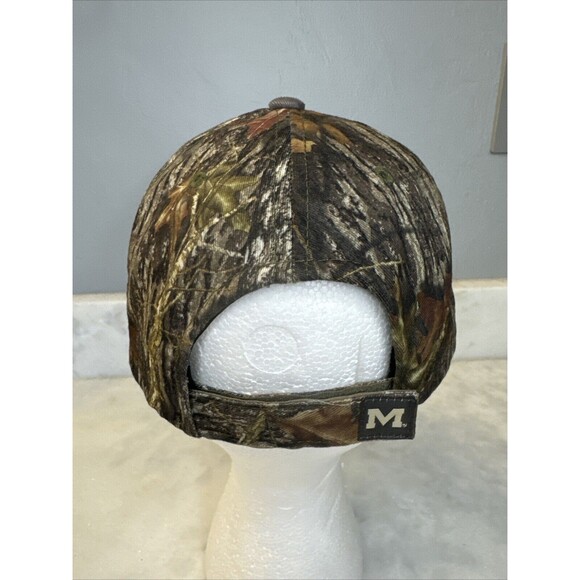 Ole Miss Rebels Hat Adult One Size Camo Grey Captivating Adjustable - Picture 4 of 12
